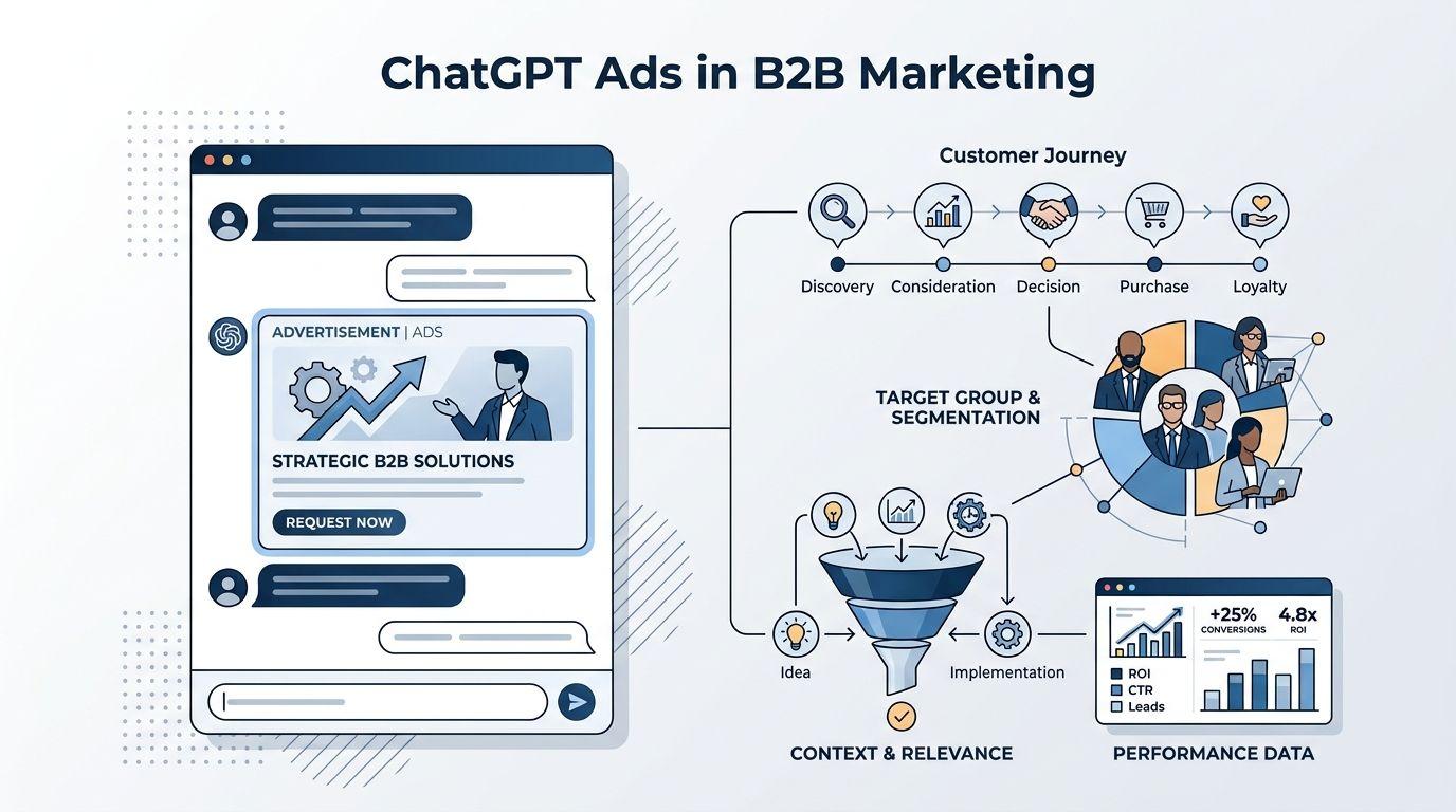 ChatGPT Ads as a new advertising channel for B2B companies